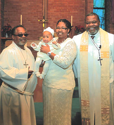 Baptism at Cross Calvary Lutheran Church